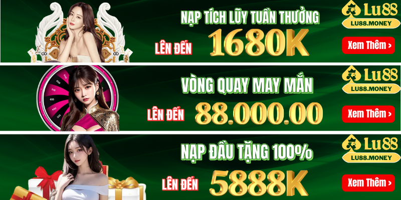Chương trình khuyến mãi của cổng game LU88.money